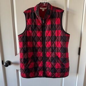 Coldwater Creek quilted vest